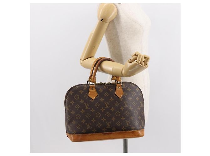 LOUIS VUITTON Borsa a Mano Monogram Alma M51130 LV Auth 147832 Monogramma - vista 22