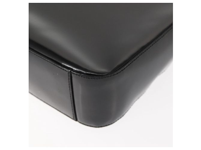 GUCCI Soho Shoulder Bag Enamel Black Auth ep11593 - view 13