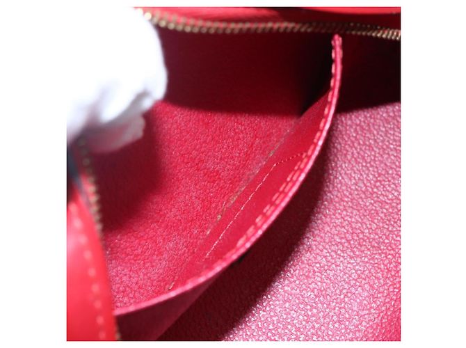 LOUIS VUITTON Pochette Dauphine PM Epi Rosso Castigliano M48447 LV Auth BA7421 - vista 11