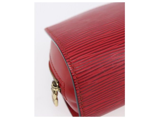 LOUIS VUITTON Pochette Dauphine PM Epi Rosso Castigliano M48447 LV Auth BA7421 - vista 14