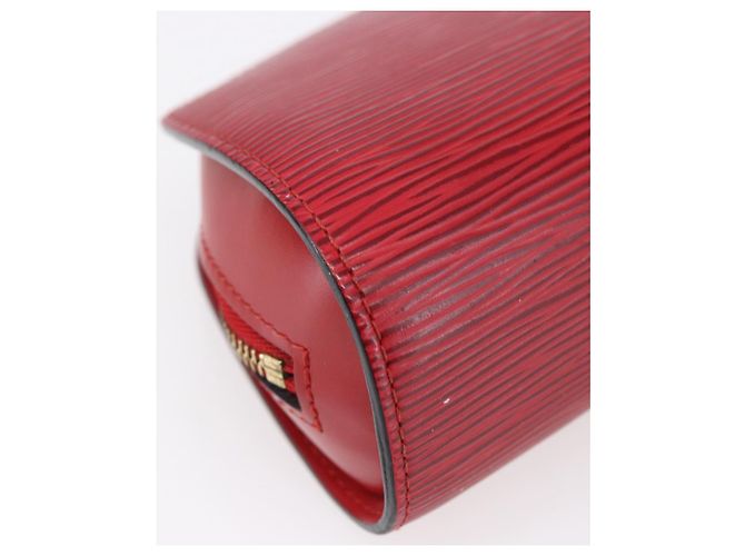LOUIS VUITTON Pochette Dauphine PM Epi Rosso Castigliano M48447 LV Auth BA7421 - vista 16