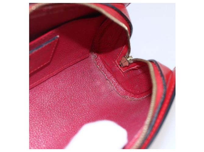 LOUIS VUITTON Pochette Dauphine PM Epi Rosso Castigliano M48447 LV Auth BA7421 - vista 17