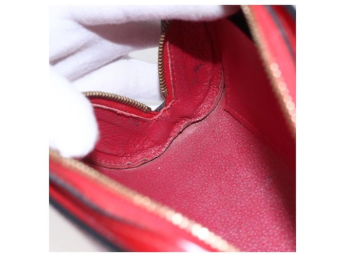 LOUIS VUITTON Pochette Dauphine PM Epi Rosso Castigliano M48447 LV Auth BA7421 - vista 18