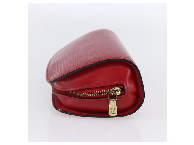 LOUIS VUITTON Pochette Dauphine PM Epi Rosso Castigliano M48447 LV Auth BA7421 - vista 3