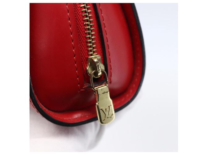 LOUIS VUITTON Pochette Dauphine PM Epi Rosso Castigliano M48447 LV Auth BA7421 - vista 8