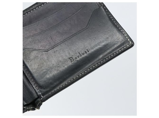 Portafoglio Berluti in pelle marrone Auth bs30657 - vista 15