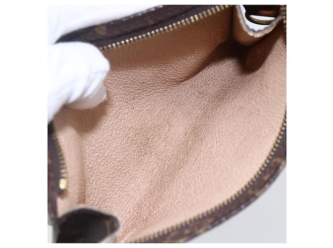 Bucket LOUIS VUITTON Monogramma Secchiello PM Pochette Accessorio LV Auth 147070 - vista 10