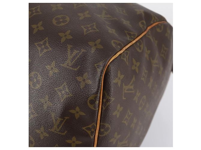 LOUIS VUITTON Borsa Boston Monogram Keepall 55 M41424 LV Auth 145318 Monogramma - vista 15