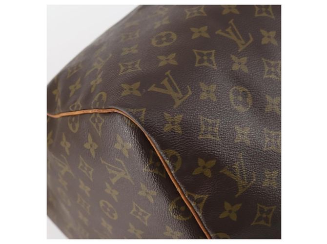 LOUIS VUITTON Borsa Boston Monogram Keepall 55 M41424 LV Auth 145318 Monogramma - vista 16