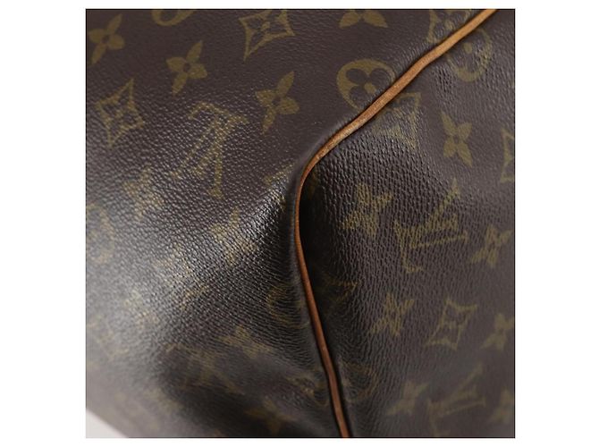 LOUIS VUITTON Borsa Boston Monogram Keepall 55 M41424 LV Auth 145318 Monogramma - vista 17