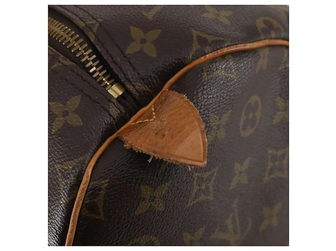 LOUIS VUITTON Borsa Boston Monogram Keepall 55 M41424 LV Auth 145318 Monogramma - vista 20