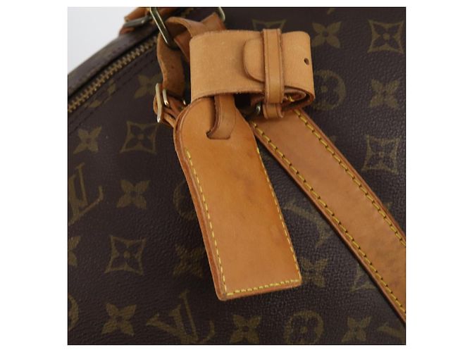 LOUIS VUITTON Borsa Boston Monogram Keepall 55 M41424 LV Auth 145318 Monogramma - vista 21