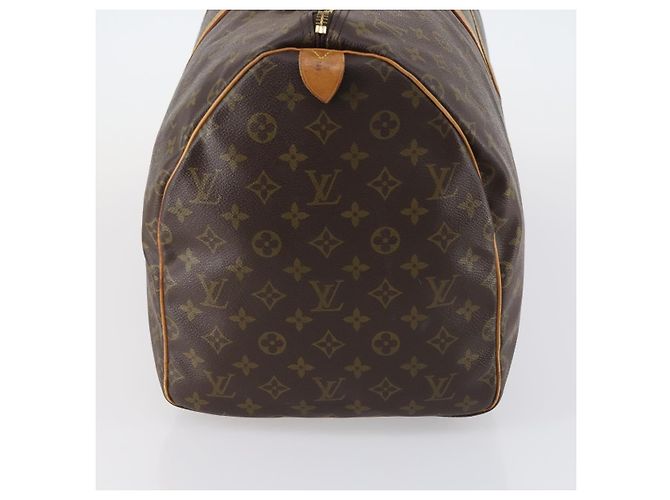 LOUIS VUITTON Borsa Boston Monogram Keepall 55 M41424 LV Auth 145318 Monogramma - vista 3