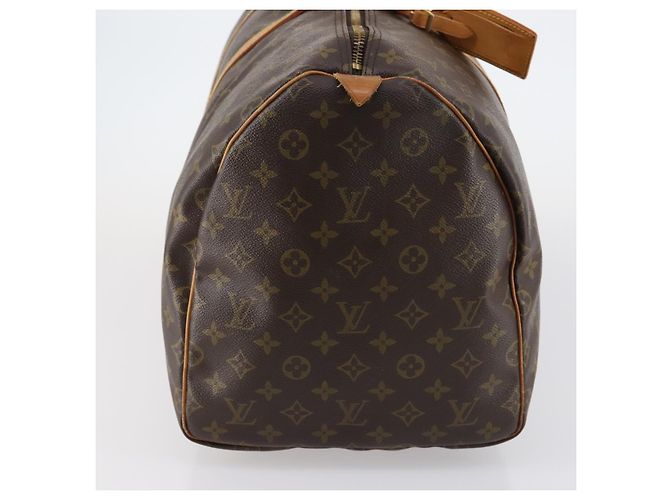 LOUIS VUITTON Borsa Boston Monogram Keepall 55 M41424 LV Auth 145318 Monogramma - vista 4
