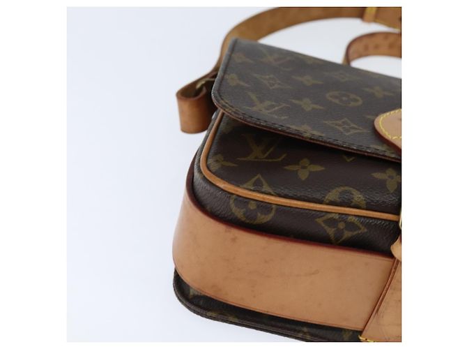 LOUIS VUITTON Borsa a Spalla Monogram Cartouchiere MM M51253 LV Auth 150668 Monogramma - vista 14