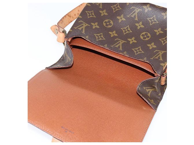 LOUIS VUITTON Borsa a Spalla Monogram Cartouchiere MM M51253 LV Auth 150668 Monogramma - vista 18
