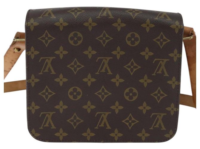 LOUIS VUITTON Borsa a Spalla Monogram Cartouchiere MM M51253 LV Auth 150668 Monogramma - vista 2