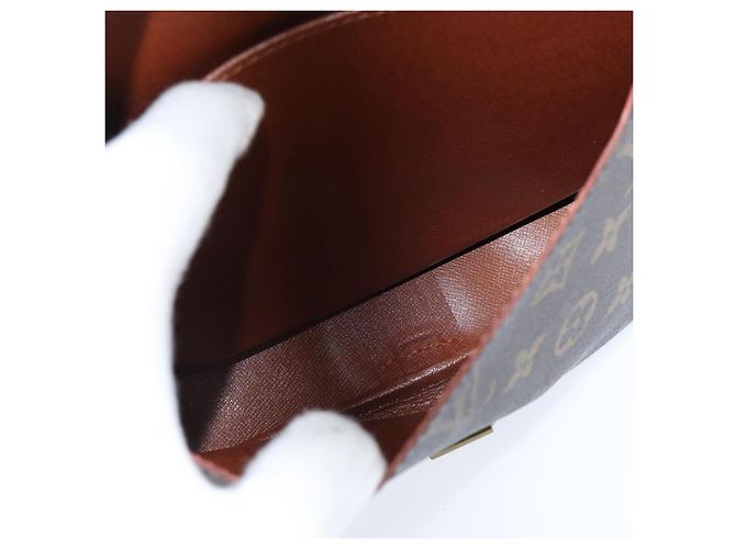 LOUIS VUITTON Borsa a Spalla Monogram Cartouchiere MM M51253 LV Auth 150668 Monogramma - vista 23