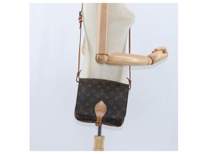 LOUIS VUITTON Borsa a Spalla Monogram Cartouchiere MM M51253 LV Auth 150668 Monogramma - vista 24