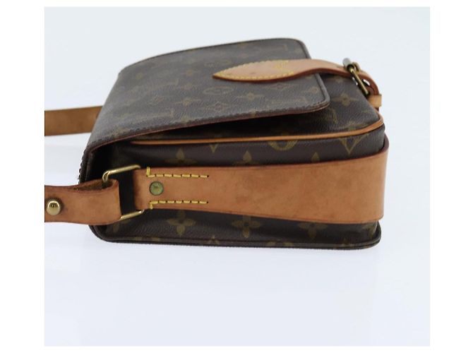 LOUIS VUITTON Borsa a Spalla Monogram Cartouchiere MM M51253 LV Auth 150668 Monogramma - vista 3