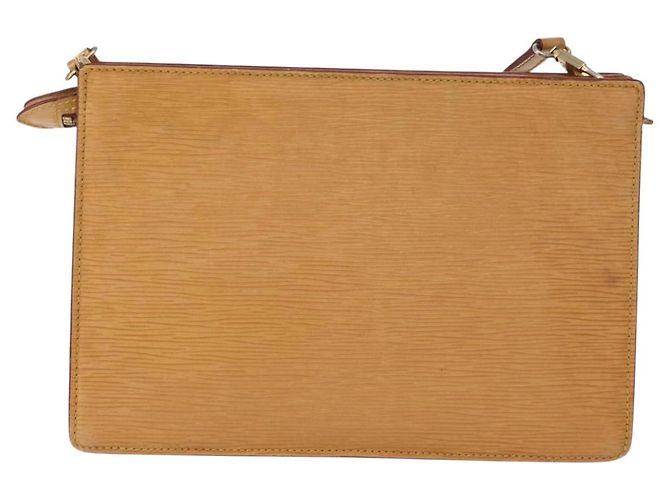 LOUIS VUITTON Borsa a Spalla Epi Angian Beige M52116 LV Auth 153996 - vista 2