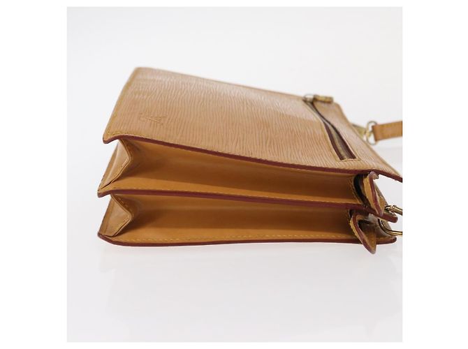 LOUIS VUITTON Borsa a Spalla Epi Angian Beige M52116 LV Auth 153996 - vista 3