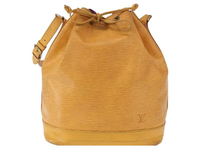 LOUIS VUITTON Bolsa de Hombro Epi Noe Tassili Amarillo M44009 LV Auth 152746 - vista 13