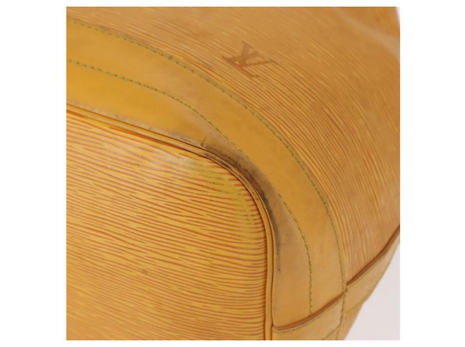 LOUIS VUITTON Bolsa de Hombro Epi Noe Tassili Amarillo M44009 LV Auth 152746 - vista 14