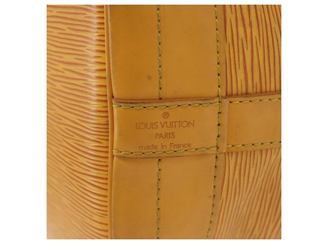 LOUIS VUITTON Bolsa de Hombro Epi Noe Tassili Amarillo M44009 LV Auth 152746 - vista 17