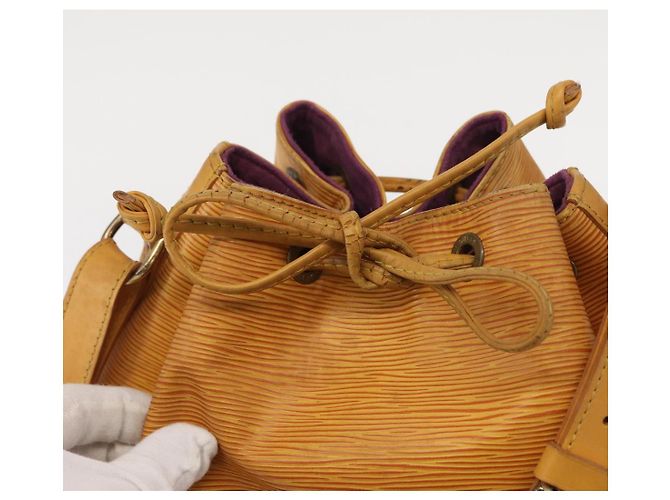 LOUIS VUITTON Bolsa de Hombro Epi Noe Tassili Amarillo M44009 LV Auth 152746 - vista 18