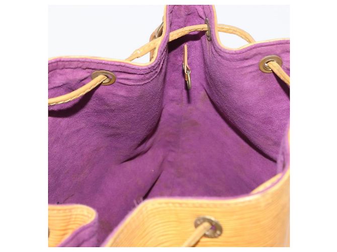 LOUIS VUITTON Bolsa de Hombro Epi Noe Tassili Amarillo M44009 LV Auth 152746 - vista 20