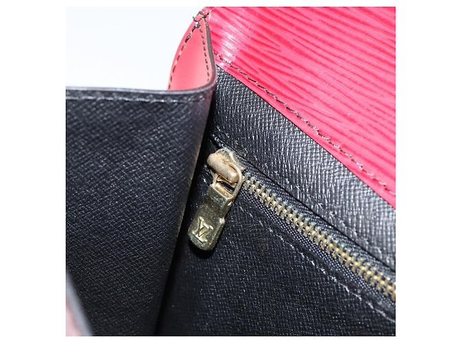 LOUIS VUITTON Clutch Montaigne 23 Epi Rosso M52667 LV Auth bs30896 - vista 20