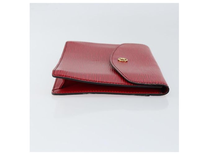LOUIS VUITTON Clutch Montaigne 23 Epi Rosso M52667 LV Auth bs30896 - vista 3