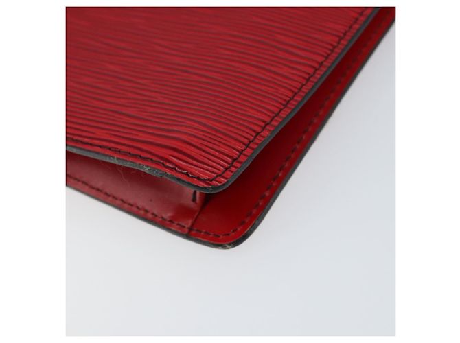 LOUIS VUITTON Clutch Montaigne 23 Epi Rosso M52667 LV Auth bs30896 - vista 7