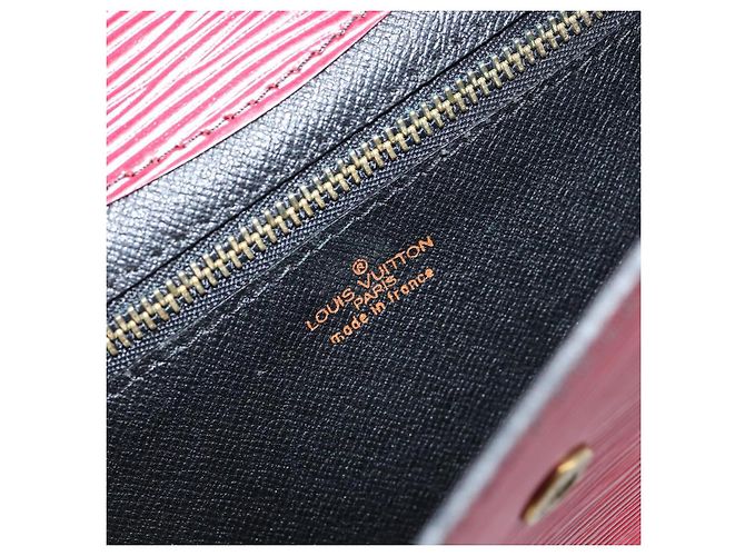 LOUIS VUITTON Clutch Montaigne 23 Epi Rosso M52667 LV Auth bs30896 - vista 9