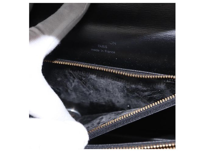 LOUIS VUITTON Borsa a Mano Epi Concorde Nera M52132 LV Auth ka091 Nero - vista 11