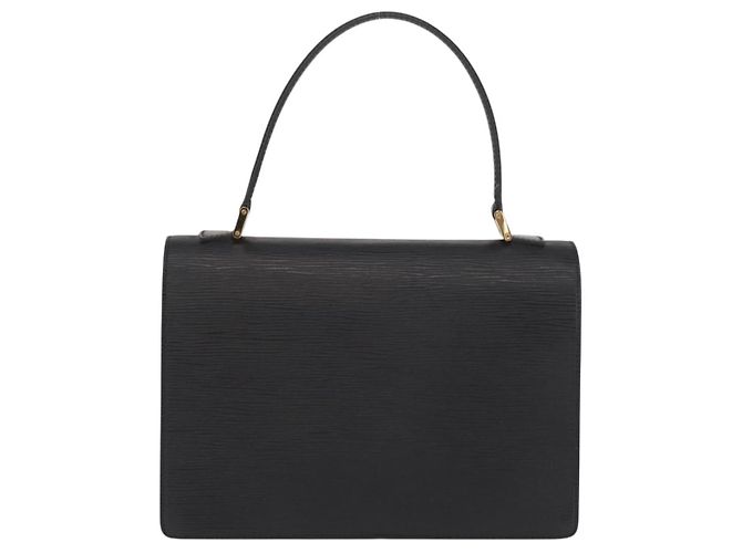LOUIS VUITTON Borsa a Mano Epi Concorde Nera M52132 LV Auth ka091 Nero - vista 2