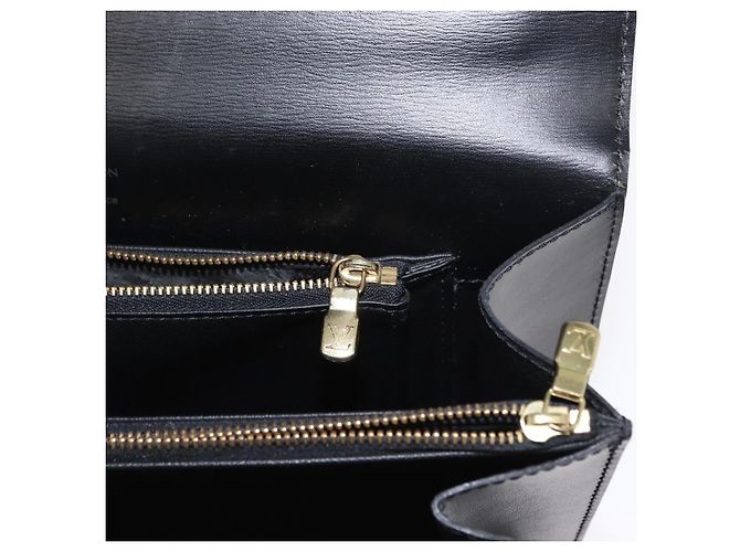 LOUIS VUITTON Borsa a Mano Epi Concorde Nera M52132 LV Auth ka091 Nero - vista 23