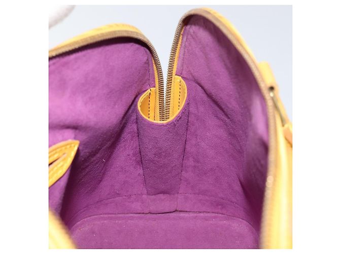 LOUIS VUITTON Borsa a Mano Epi Alma Gialla M52149 LV Auth 153501 Giallo - vista 19