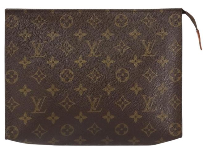 LOUIS VUITTON Poche Toilette Monogram 26 Pouch M47542 LV Auth 153380 Monogramma - vista 13