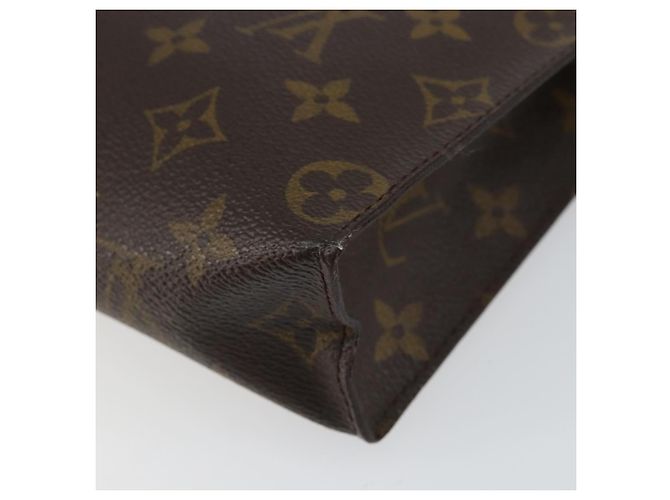 LOUIS VUITTON Poche Toilette Monogram 26 Pouch M47542 LV Auth 153380 Monogramma - vista 15