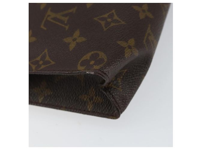 LOUIS VUITTON Poche Toilette Monogram 26 Pouch M47542 LV Auth 153380 Monogramma - vista 16