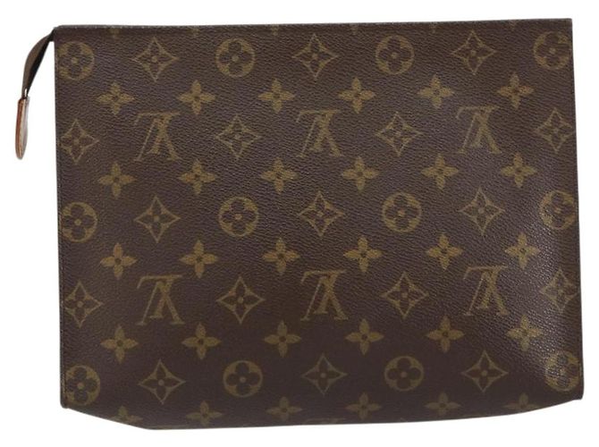 LOUIS VUITTON Poche Toilette Monogram 26 Pouch M47542 LV Auth 153380 Monogramma - vista 2