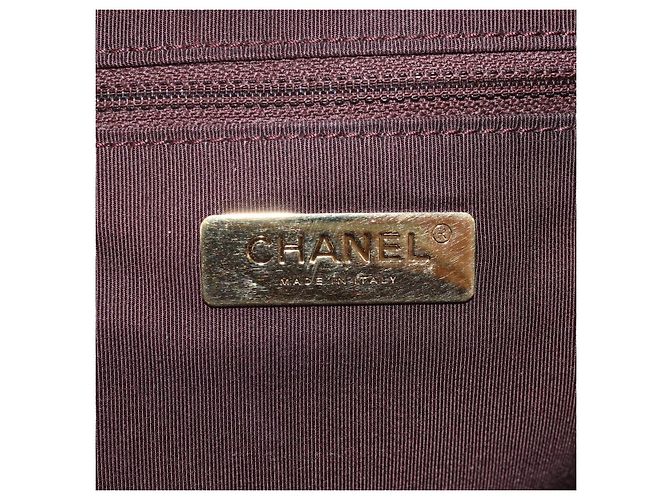 CHANEL Graffiti Backpack Canvas Gold CC Auth 148460SAM Golden - view 24