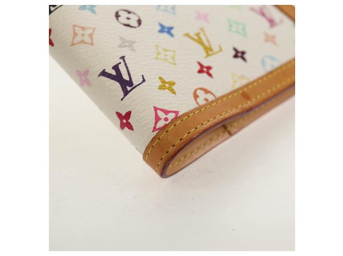 LOUIS VUITTON Multicolor Agenda PM Day Planner Cover White R21074 Auth gh1347V - view 14
