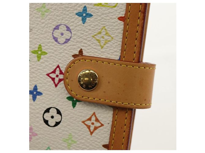 LOUIS VUITTON Multicolor Agenda PM Day Planner Cover White R21074 Auth gh1347V - view 19