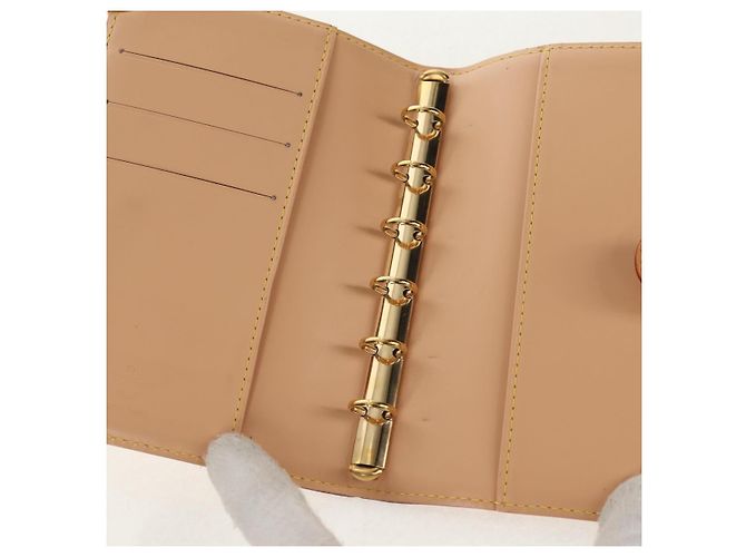 LOUIS VUITTON Multicolor Agenda PM Day Planner Cover White R21074 Auth gh1347V - view 21