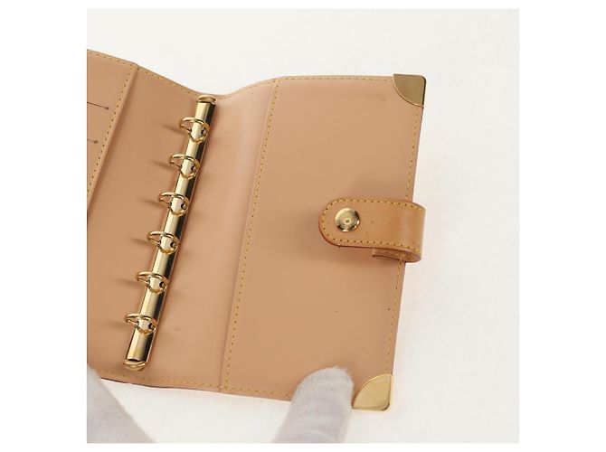 LOUIS VUITTON Multicolor Agenda PM Day Planner Cover White R21074 Auth gh1347V - view 23