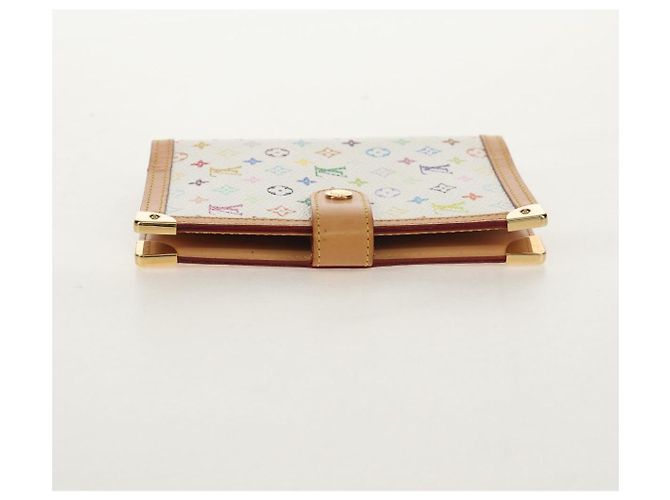 LOUIS VUITTON Multicolor Agenda PM Day Planner Cover White R21074 Auth gh1347V - view 4