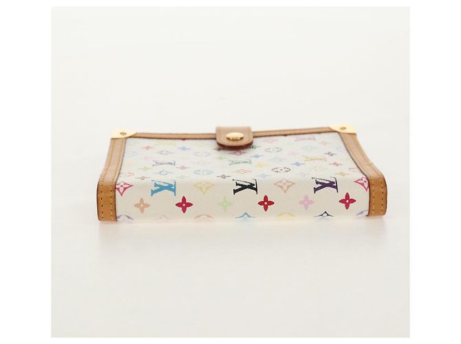 LOUIS VUITTON Multicolor Agenda PM Day Planner Cover White R21074 Auth gh1347V - view 5